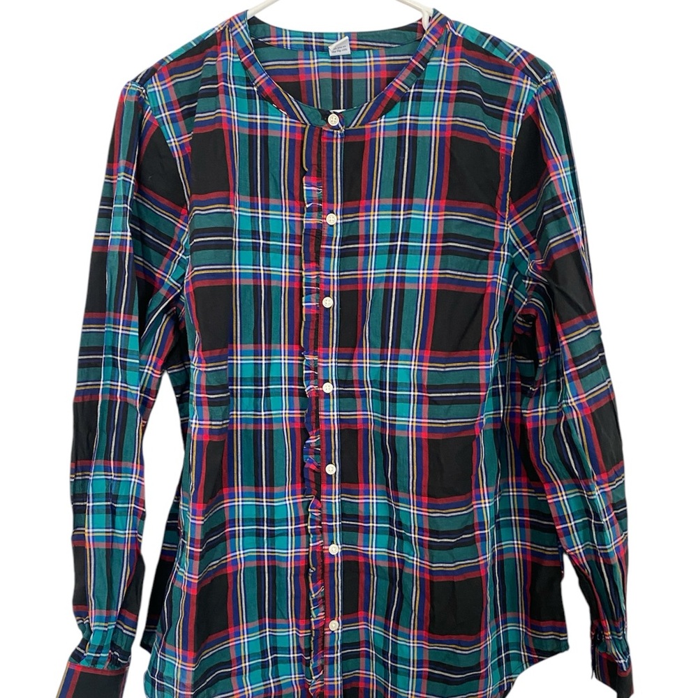 Old Navy button-down shirt, size, large plaid